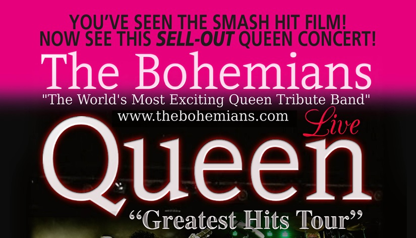 Queen's Greatest Hits Live In Concert, performed by The Bohemians